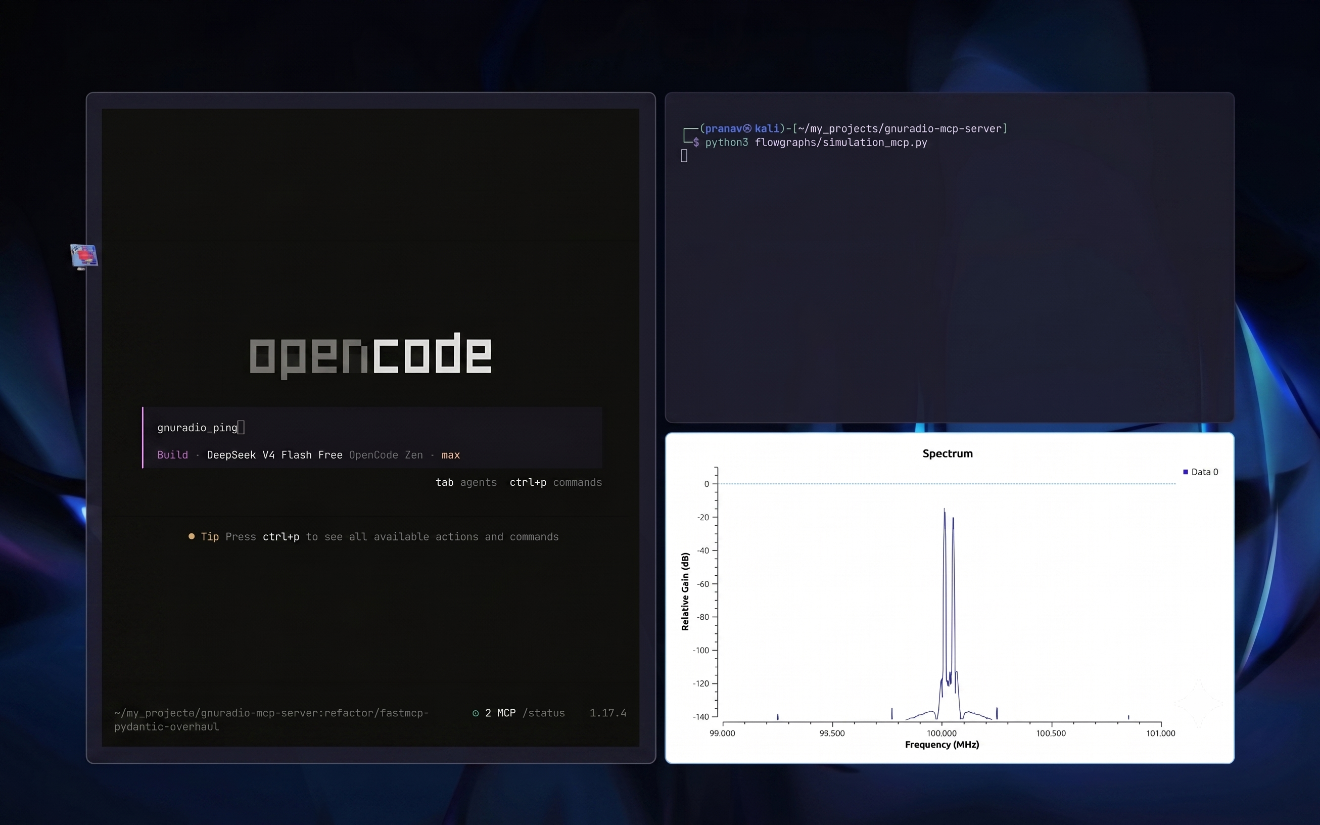 GNU Radio MCP Server - LLM-to-SDR Bridge